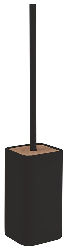 Portascopino a Terra Gedy "Ninfea" Nero Opaco