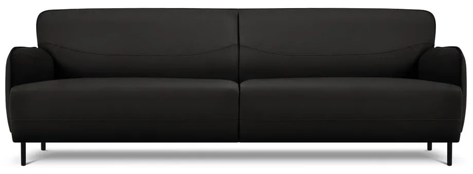 Divano in pelle nera , 235 x 90 cm Neso - Windsor & Co Sofas
