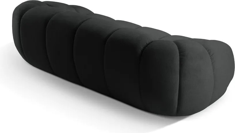 Divano nero 254 cm Diana – Micadoni