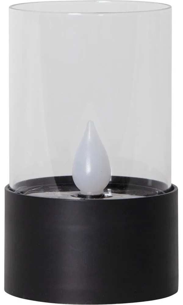 Decorazione luminosa a LED nera per esterni, altezza 13,5 cm Puloun - Star Trading