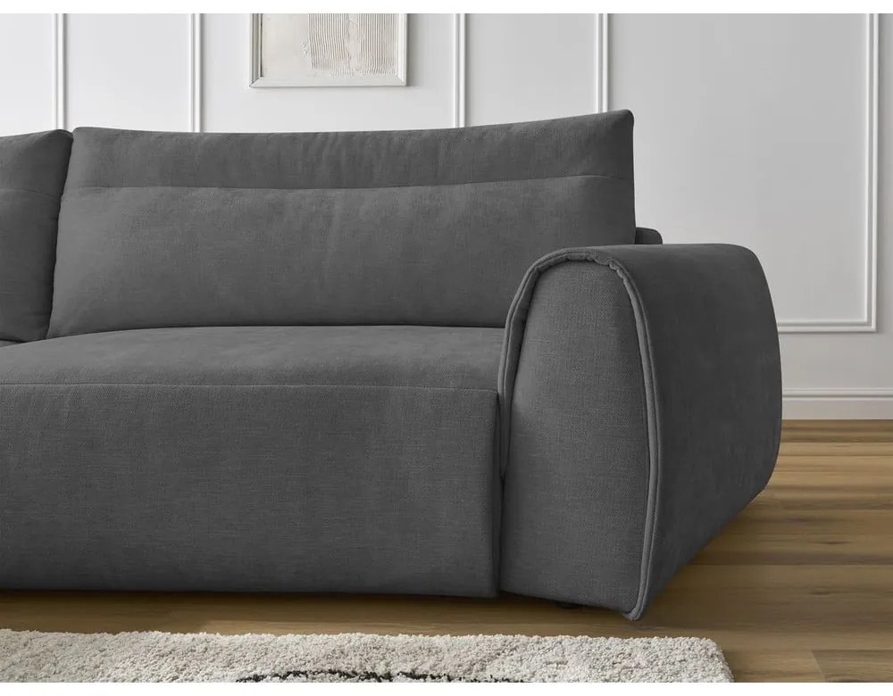 Divano angolare grigio Aden – Bobochic Paris