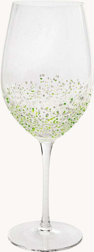 Set di 4 bicchieri da vino Confetti