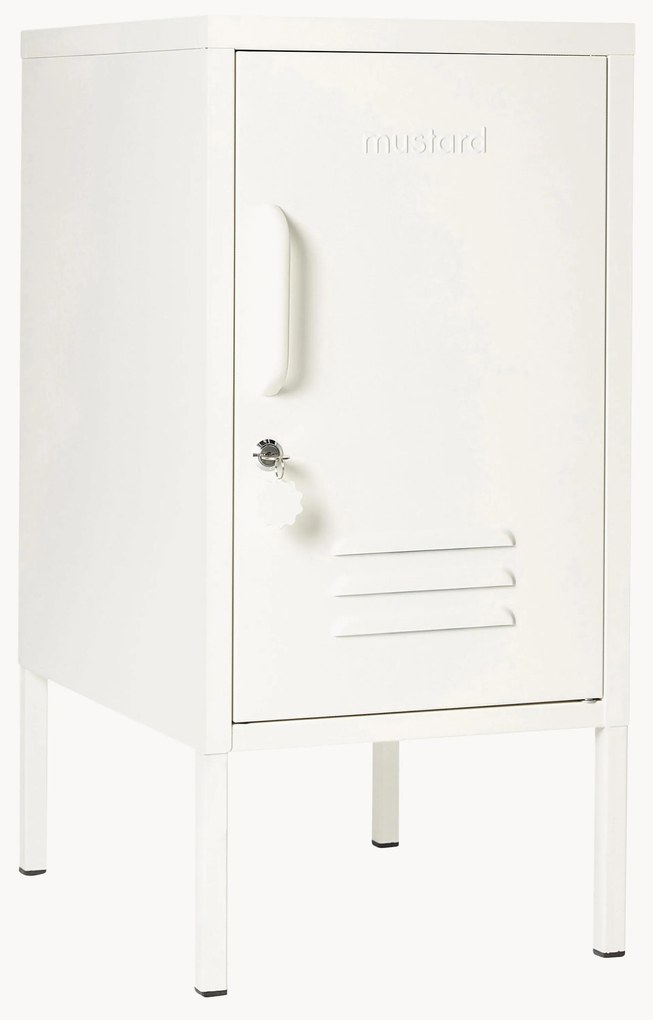 Comodino in metallo The Shorty, apertura verso sinistra o destra