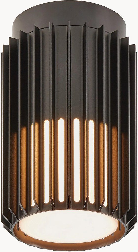 Lampada da soffitto Aludra, nero Seaside