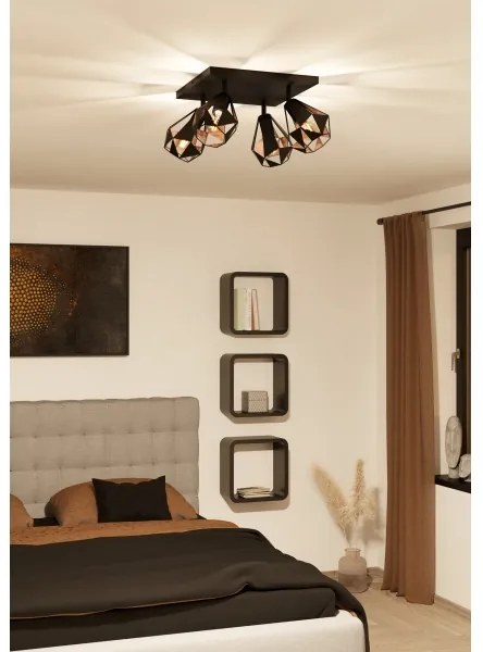 Eglo 43718 - Faretto CARLTON 4xE27/40W/230V