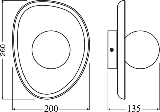 Osram - Applique da parete ACACIA NEST 1xG9/5W/230V in acacia