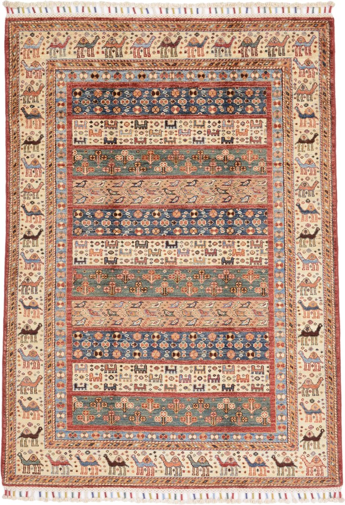 Samarkand Tappeto 120 x 180 (Pakistan) Annodato A Mano