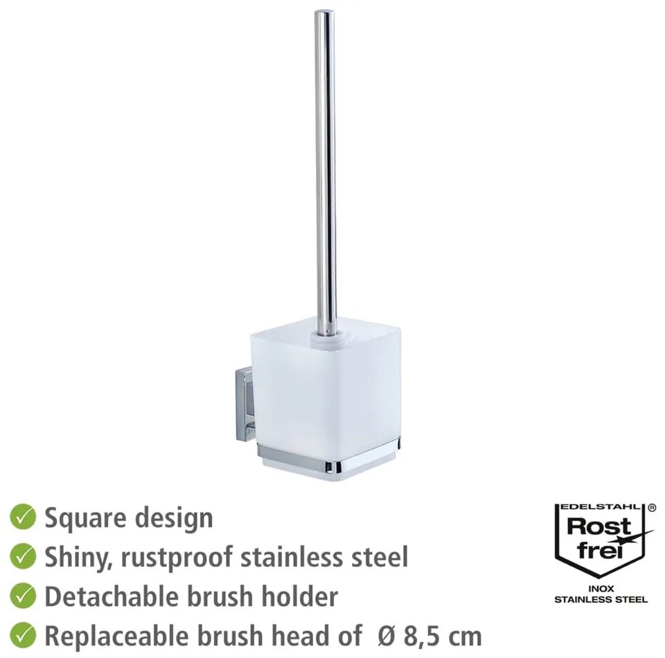 Supporto per scopino autoportante Vacuum-Loc, capacità di carico fino a 33 kg Quadro - Wenko