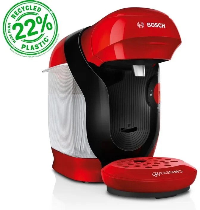 Bosch - Macchina da caffè multi-bevande tassimo - T11 Style rosso - 1400 w