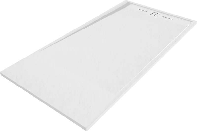 Mexen Amon piatto doccia rettangolare SMC 140 x 70 cm, bianco - 4F107014