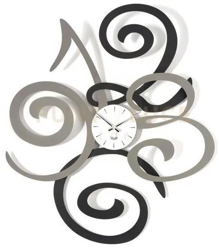 Orologio da parete moderno filomena fango e nero