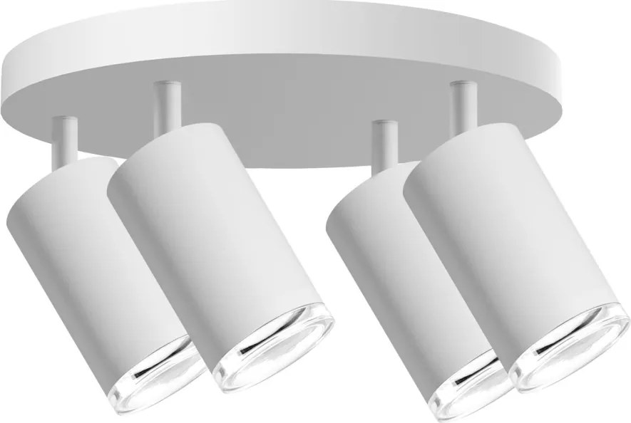 LED RGBW dimmerabile faretto da bagno TURYN 4x GU10/6W/230V IP44 bianco