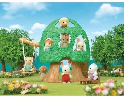 Personaggi d'Azione Sylvanian Families The Hut and Baby Ecureuil Roux
