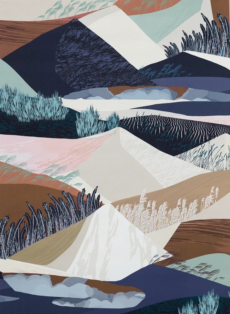Lelievre Tapete Paysage - Crepuscule