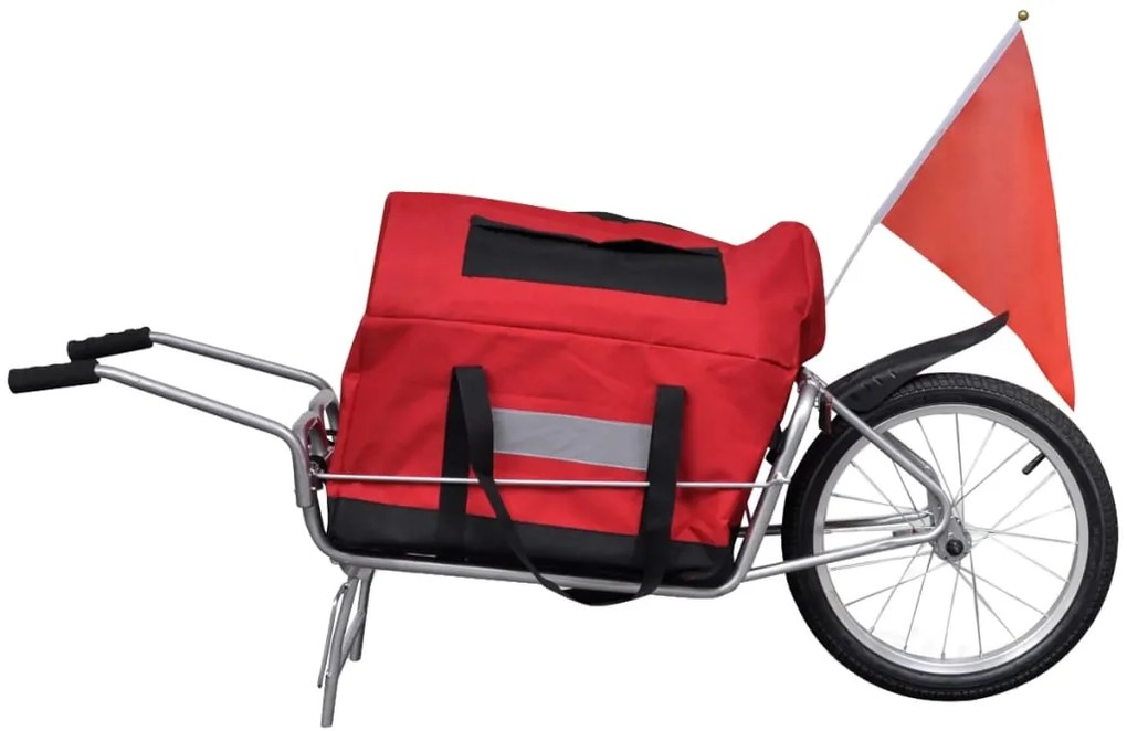 Rimorchio Da Bici Con Una Ruota E Custodia /