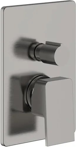 Rubinetto incasso doccia Axum con deviatore 2 vie, satinato