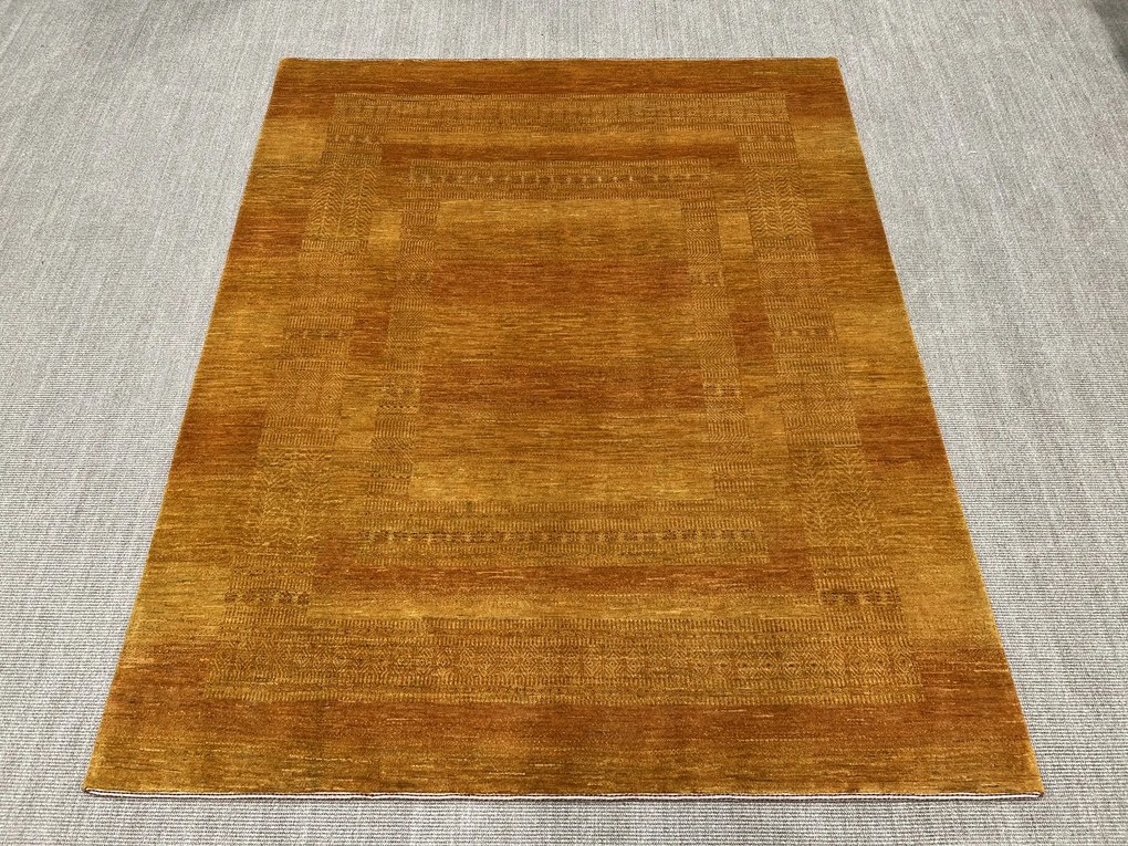Loribaft Tappeto 250 x 200 Giallo (Iran) Annodato A Mano