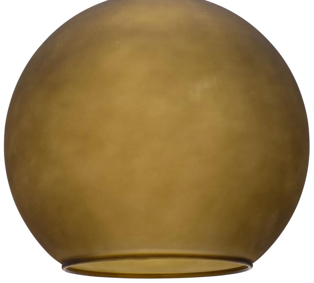 Lampada da soffitto a sospensione con sfera in vetro opaco 25 cm APP627-1CP