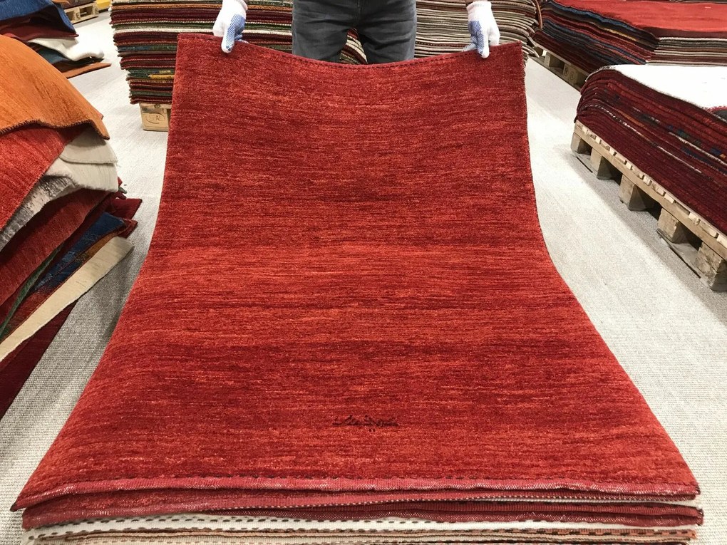 Gashguli Tappeto persiano 100 x 140 Rosso (Iran) Annodato A Mano