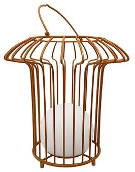 Basket Outdoor Lantern Terracotta - DybergLarsen