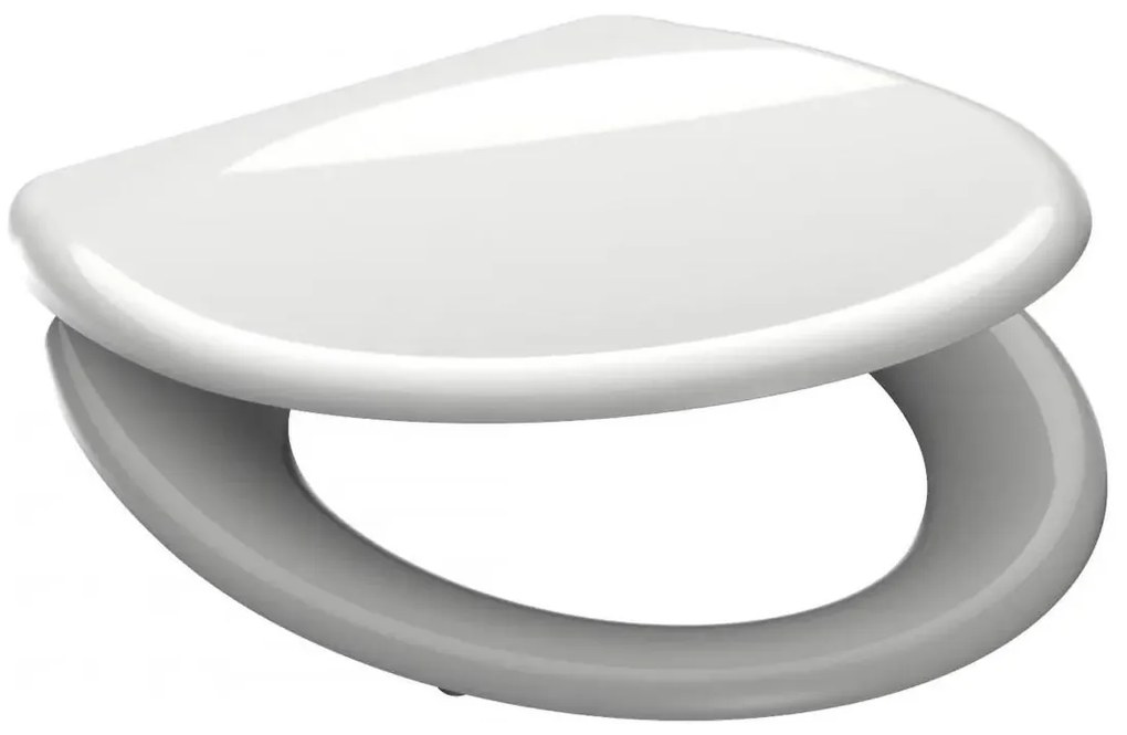 Schütte 82300-A - Sedile per WC BIANCO con chiusura SoftClose in Duroplast