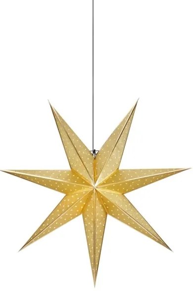 Markslöjd 705790 - Decorazione natalizia GLITTER 1xE14/25W/230V d. 75 cm oro