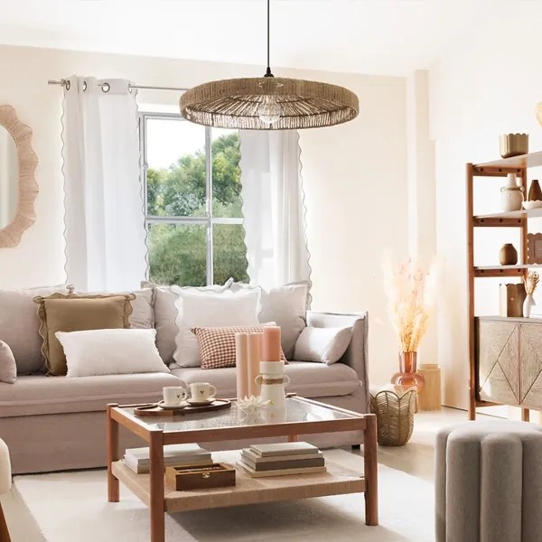 Atmosphera - Lampadario a sospensione con filo BELLAMY 1xE27/40W/230V iuta