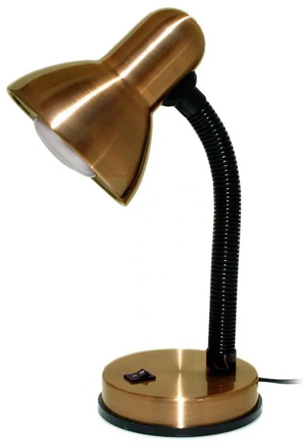 Lampada da tavolo KADET 1xE27/40W patina