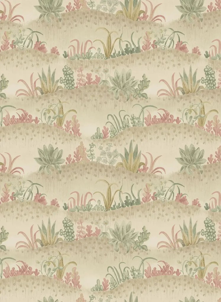 GP & J Baker Carta da parati Garden Tapestry - Pink/ Green