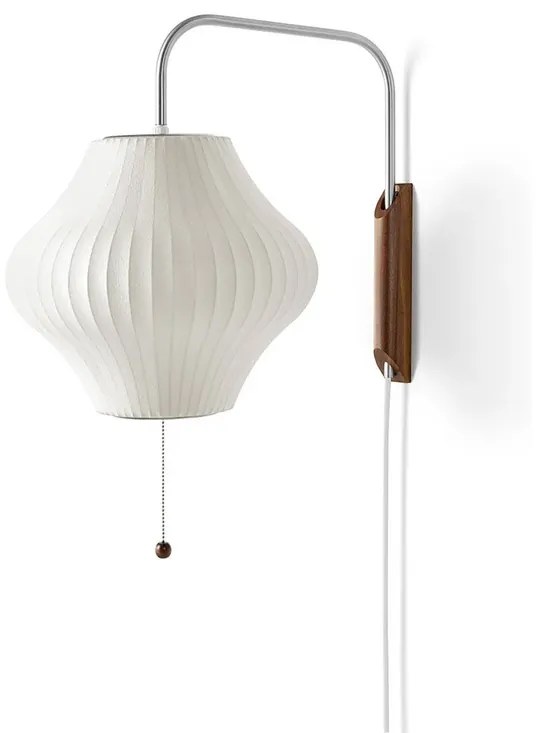 Nelson Pear Sconce Applique da Parete S Off-White - Herman Miller