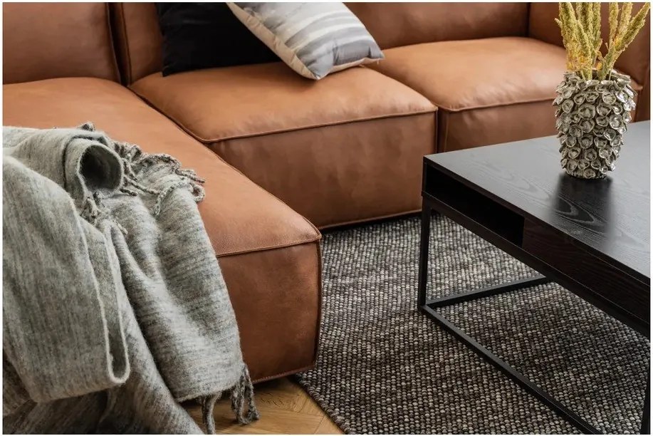 Modulo divano marrone cognac (angolo sinistro) Fairfield Kentucky - Bonami Selection