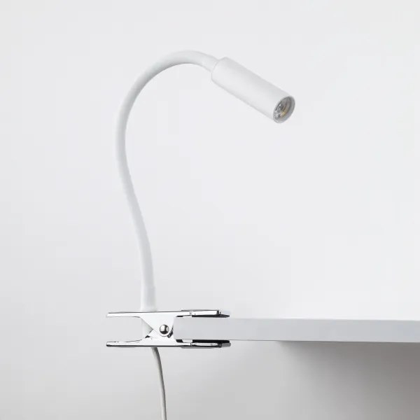 Lampada con morsetto LAGOS 1xG9/3W/230V bianco