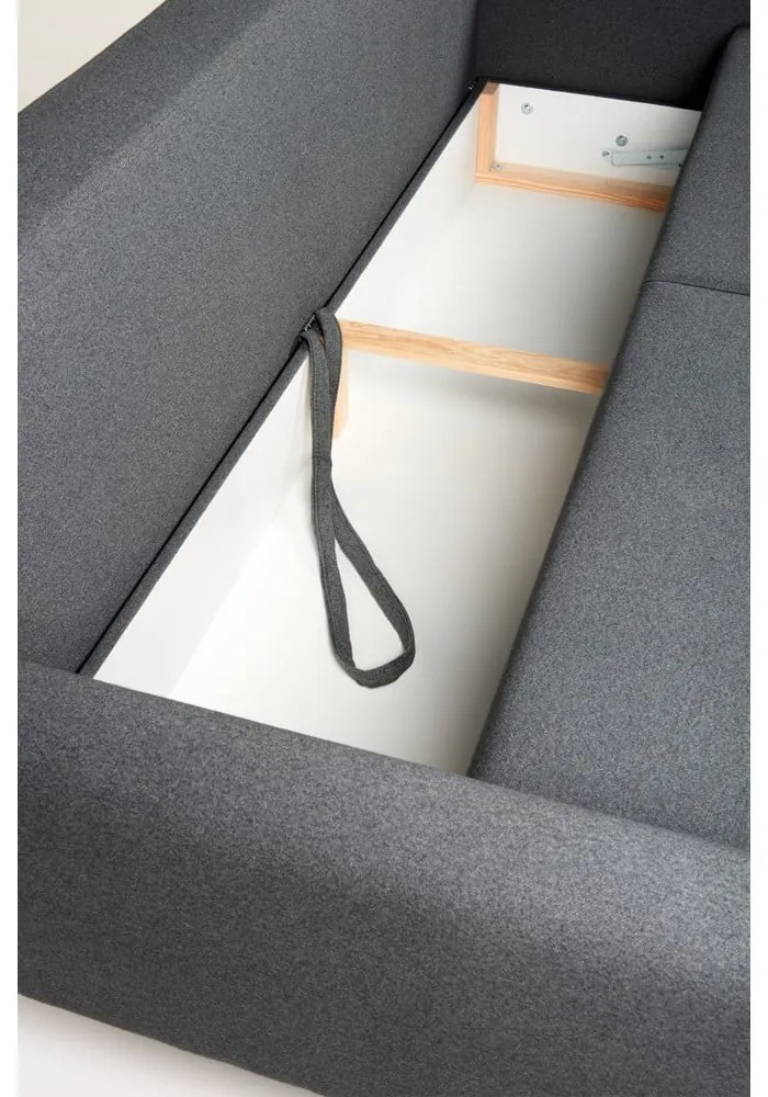 Divano grigio scuro Pop - Bonami Selection