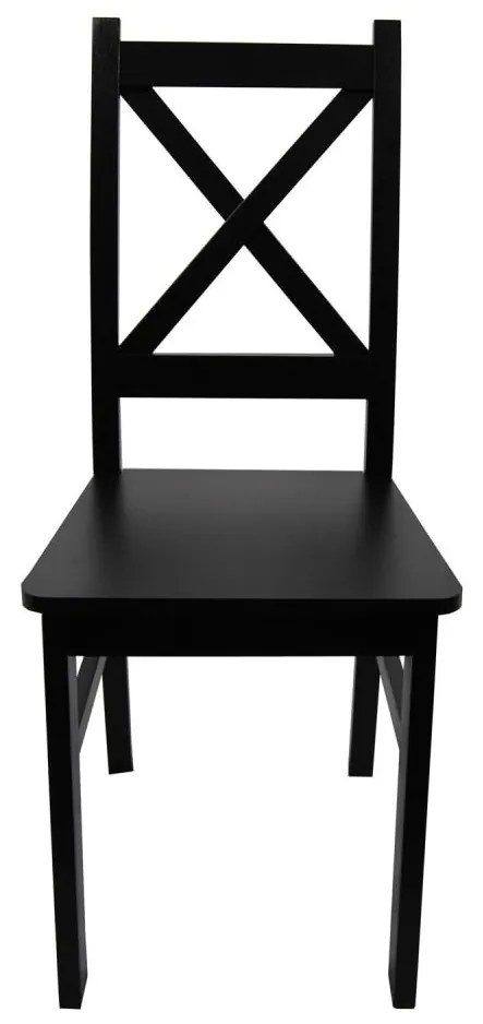 Sedia da pranzo NATE nera