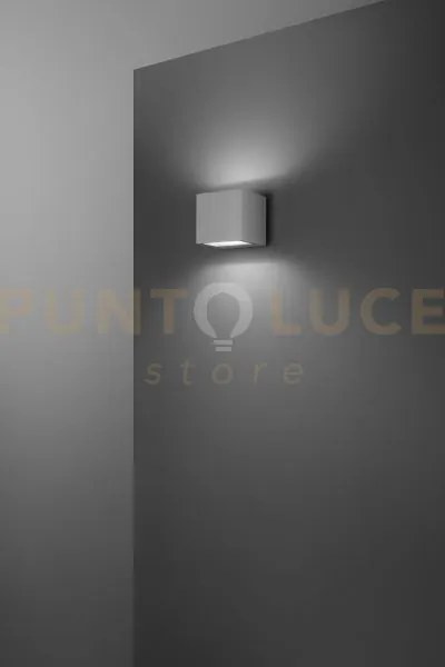 Spot applique in alluminio antracite opaco  ip65 led 10w 3000k cri?...