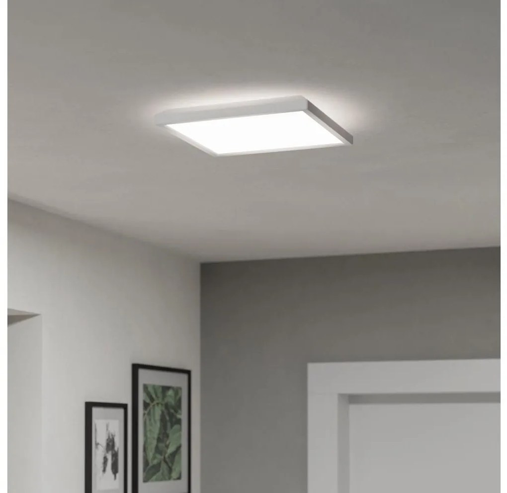 Eglo 901449 - Plafoniera LED da esterno ROVITO 13,4W/230V 29x29 cm IP44 bianco