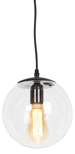 Lampada a sospensione moderna trasparente 20 cm - Pallon