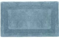 Tappeto bagno 50x80 cm in cotone blu