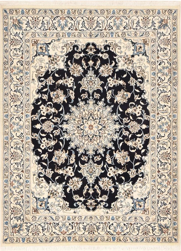 Nain Tappeto 150 x 200 (Iran) Annodato A Mano