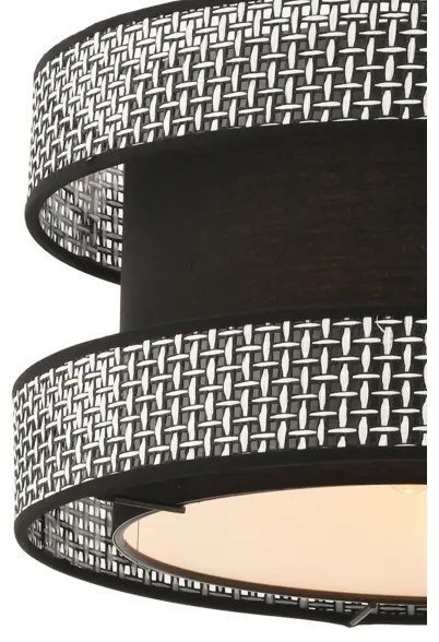 Lampadario a sospensione su cavo HALO 1xE27/60W/230V nero/grigio