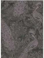 Byron - Designtapete von Cole & Son - Amethyst & Charcoal