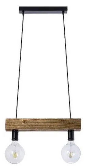 Lampadario a sospensione con filo 2xE27/60W/230V