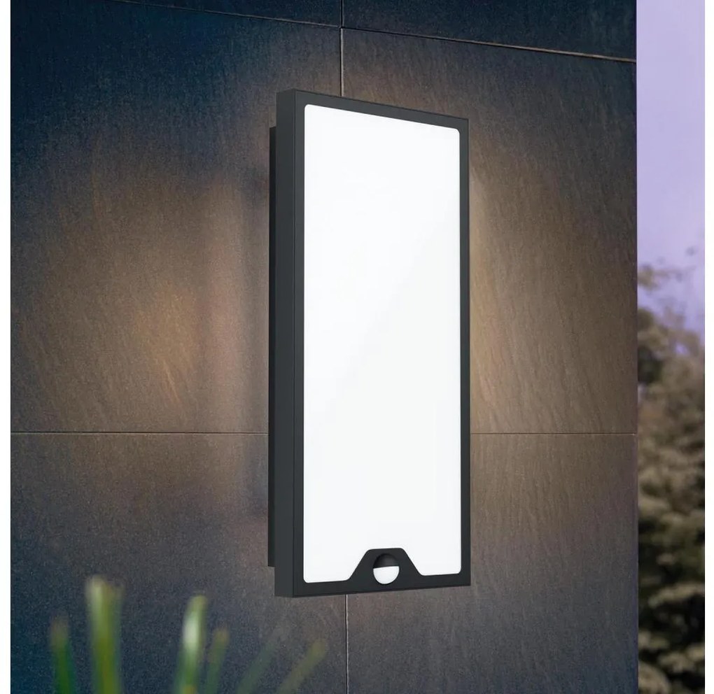 Eglo 99521 - Luce LED da esterno con sensore CASAZZA LED/16W/230V IP44