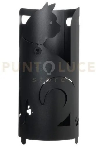 Portaombrelli di design gatto nero