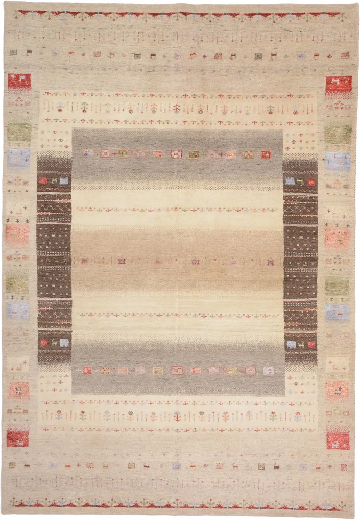 Loribaft Tappeto 170 x 250 (Indian) Annodato A Mano