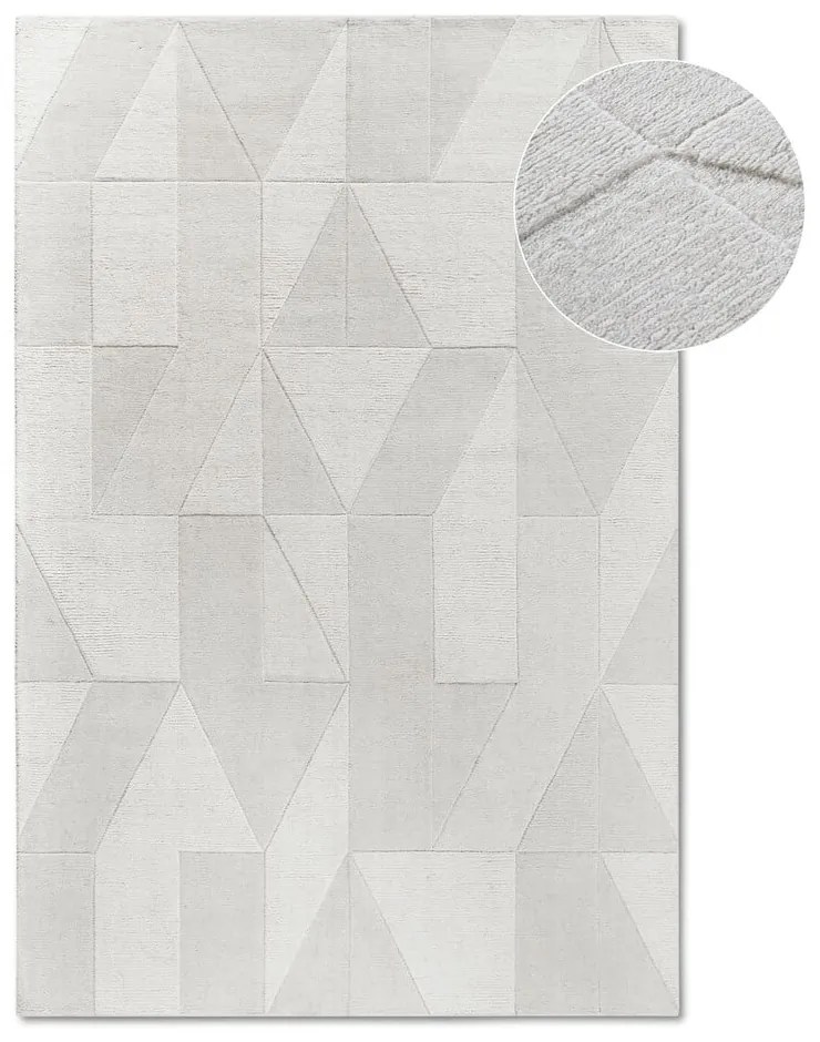 Tappeto color crema in lana tessuta a mano 80x150 cm Ursule - Villeroy&amp;Boch