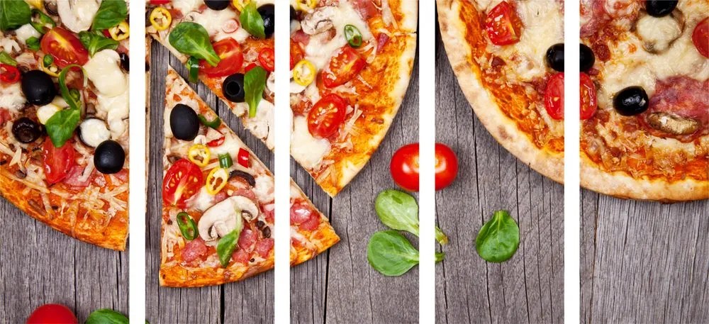 Quadri 5 pezzi – Pizza