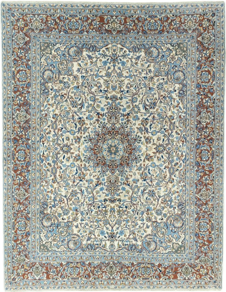 Kerman Tappeto persiano 220x280 Beige (Iran) Annodato A Mano
