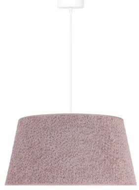 Duolla - Lampadario a sospensione con filo BOUCLE 1xE27/15W/230V diametro 50 cm marrone