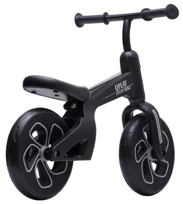 QPlay - Bicicletta senza pedali TECH nera